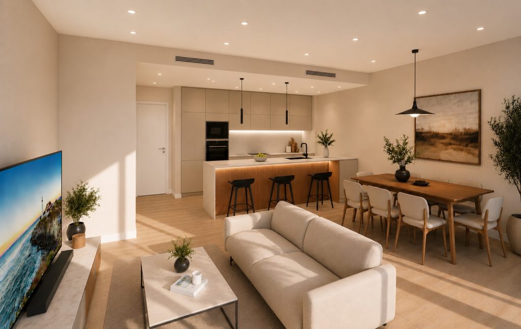 Salón-cocina